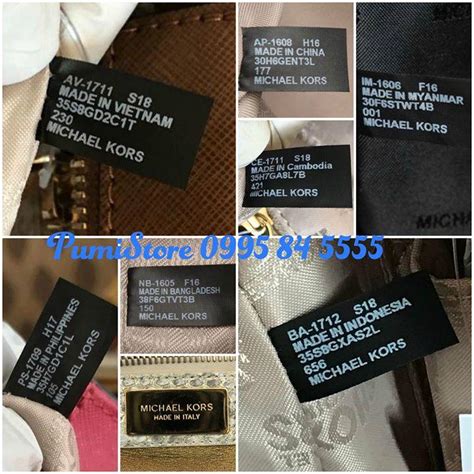 michael kors wallet av.1305 made in vietnam|Michael Kors watches made in china.